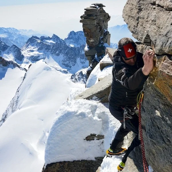 Alpinismo tra roccia e neve